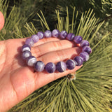 Natural Dream Amethyst Bracelet Crystal Healing Stone Jewelry