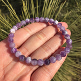 Natural Dream Amethyst Bracelet Crystal Healing Stone Jewelry