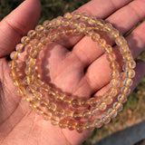 Fengbaowu Rutilated Quartz Bracelet Crystal Healing Stone High Women Jewelry