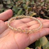 Fengbaowu Rutilated Quartz Bracelet Crystal Healing Stone High Women Jewelry