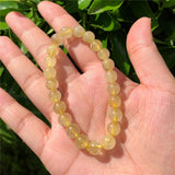 Natural Rutilated Quartz Bracelet Crystal Healing Stones Jewelry