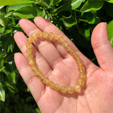 Natural Rutilated Quartz Bracelet Crystal Healing Stones Jewelry