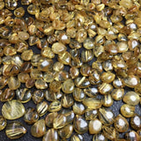 Natural Rutilated Quartz Water Drop Jewelry Making DIY Accessories
