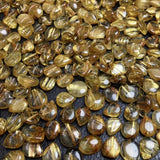 Natural Rutilated Quartz Water Drop Jewelry Making DIY Accessories