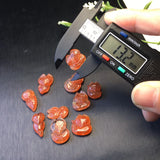 Natural Sunstone Nine-Tailed Fox Jewelry Making Bead