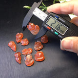 Natural Sunstone Nine-Tailed Fox Jewelry Making Bead