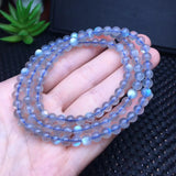 Gray Moonstone Labradorite Bracelet Crystal Reiki Healing Stone Jewelry