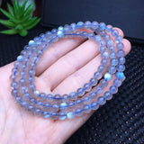 Gray Moonstone Labradorite Bracelet Crystal Reiki Healing Stone Jewelry