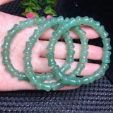 Green Aventurine Bracelet Bamboo Joint Shape Crystal Healing Stone