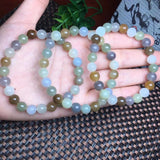 Natural Hetian Jade Nephrite Bracelet Crystal Healing Stone Jewelry