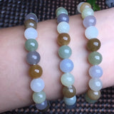 Natural Hetian Jade Nephrite Bracelet Crystal Healing Stone Jewelry