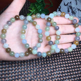 Natural Hetian Jade Nephrite Bracelet Crystal Healing Stone Jewelry