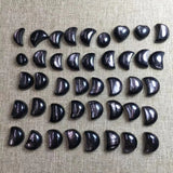 1 Pc Fengbaowu Hypersthene Moon Jewelry for Pendant Ring Earring
