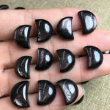 1 Pc Fengbaowu Hypersthene Moon Jewelry for Pendant Ring Earring
