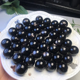 1 Pc Fengbaowu Natural Hypersthene Sphere Ball Bead for Pendant Bracelet