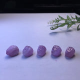 1 Pc Fengbaowu Kunzite Rabbit Jewelry for DIY Accessories