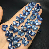 Natural Kyanite Butterfly Pendant Earring Crystal Healing Stone DIY Accessories