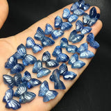 Natural Kyanite Butterfly Pendant Earring Crystal Healing Stone DIY Accessories