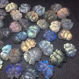 Labradorite Butterfly Pendant Crystal Healing Stone Jewelry