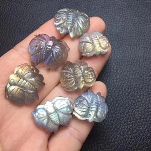 Labradorite Butterfly Pendant Crystal Healing Stone Jewelry