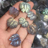 Labradorite Butterfly Pendant Crystal Healing Stone Jewelry
