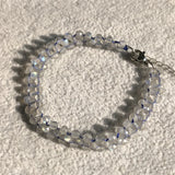 Labradorite Gray Moonstone Chain Bracelet Reiki Healing Stone Jewelry