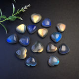 Labradorite Heart Jewelry Making Pendant Earring Bracelet Crystal Reiki Healing