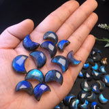 Labradorite Moon Crystal - Jewelry Making Pendant Earring Bracelet Reiki Healing