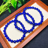Fengbaowu Lapis Lazuli Bracelet Crystal Healing Stone Jewelry Gift
