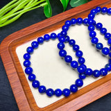 Fengbaowu Lapis Lazuli Bracelet Crystal Healing Stone Jewelry Gift