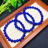 Fengbaowu Lapis Lazuli Bracelet Crystal Healing Stone Jewelry Gift