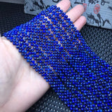 Fengbaowu Natural Lapis Lazuli Necklace Reiki Healing Stone Jewelry