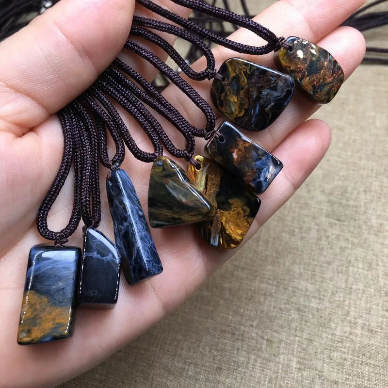 Natural Namibia Pietersite Pendant Crystal Healing Stone