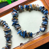Pietersite Gravel Chips Chain Bracelet Reiki Healing Stone