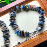 Pietersite Gravel Chips Chain Bracelet Reiki Healing Stone