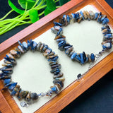 Pietersite Gravel Chips Chain Bracelet Reiki Healing Stone