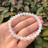 Natural Rainbow Moonstone Bracelet - High Crystal Healing Stone Jewelry