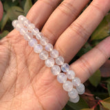 Natural Rainbow Moonstone Bracelet - High Crystal Healing Stone Jewelry