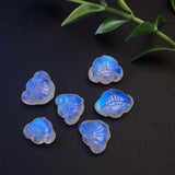Fengbaowu Natural Rainbow Moonstone Ruyi Jewelry Making DIY Accessories