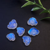Fengbaowu Natural Rainbow Moonstone Ruyi Jewelry Making DIY Accessories