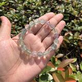 Rainbow Fluorite Bracelet Crystal Quartz Healing Stone Women Jewelry