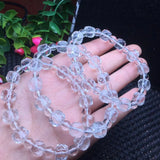 Fengbaowu Rock Quartz Cube Bracelet Crystal Reiki Healing Stone Gift