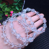 Fengbaowu Rock Quartz Cube Bracelet Crystal Reiki Healing Stone Gift