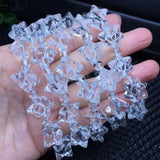 Natural Rock Quartz Merkaba Bracelet Crystal Reiki Healing Stone Jewelry
