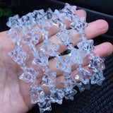 Natural Rock Quartz Merkaba Bracelet Crystal Reiki Healing Stone Jewelry