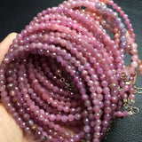 Natural Ruby Chain Bracelet 925 Sterling Silver Jewelry