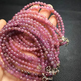Natural Ruby Chain Bracelet 925 Sterling Silver Jewelry