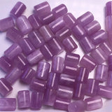 Fengbaowu Small Kunzite Cylinder Bead Column Home Ornament Crystal Healing Stone