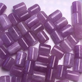 Fengbaowu Small Kunzite Cylinder Bead Column Home Ornament Crystal Healing Stone