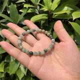 Fengbaowu Smaragdite Bracelet Beads Crystal Healing Stone Jewelry